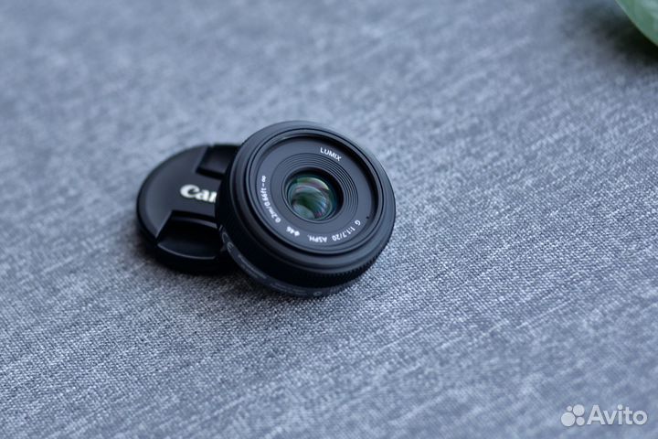 Panasonic 20 mm 1.7