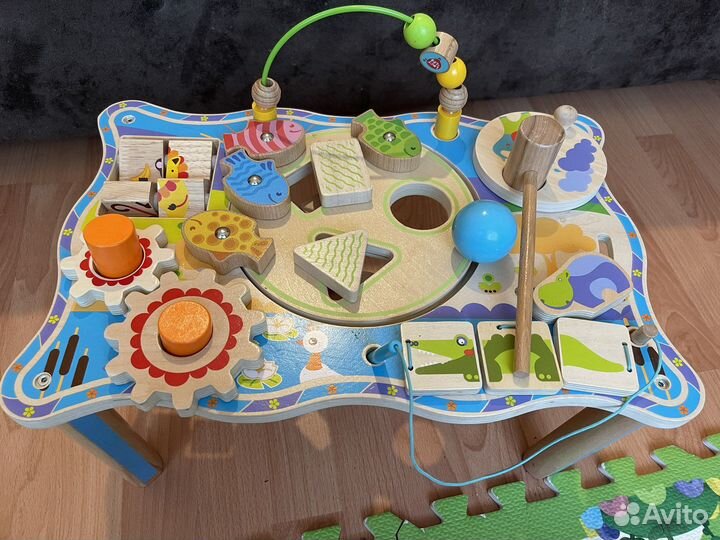 Стол бизиборд джунгли