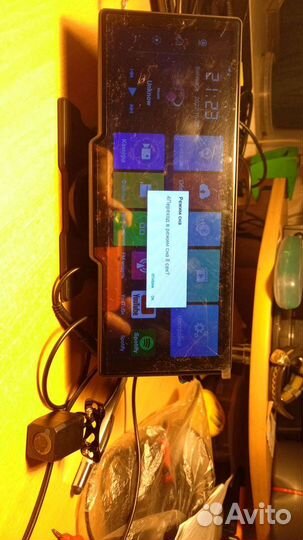 Видеорегистратор зеркало с навигатором