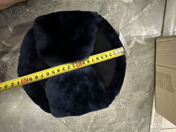 Шапка ушанка меховая для сотрудников