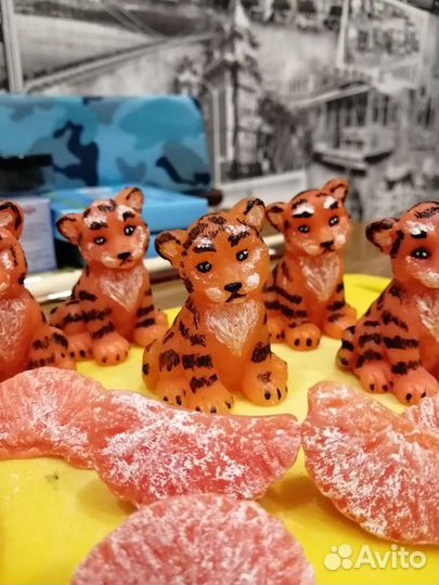 Мыльный набор Тигр