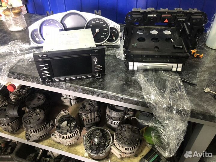 Porsche Cayenne 957 магнитола