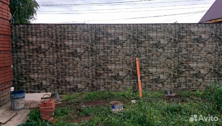 Забор под ключ за 2-3 дня. Замер бесплатно