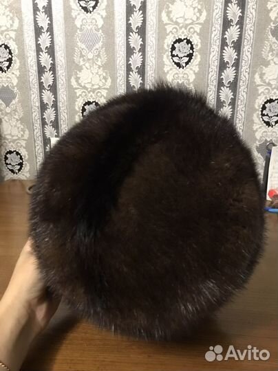 Шапка норковая женская