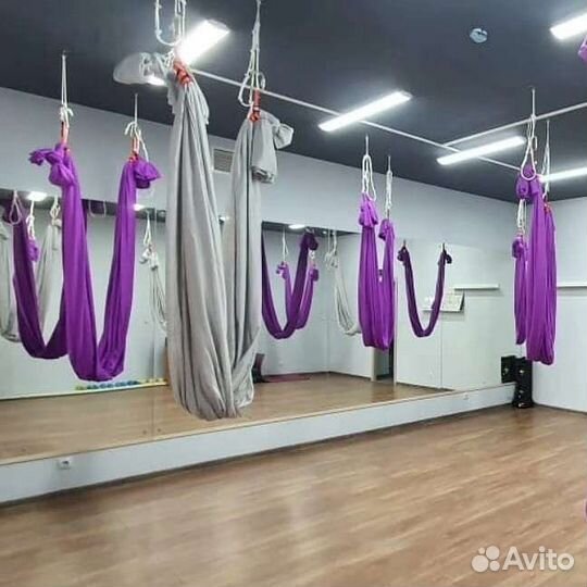 Гамаки для аэройоги и стретчинга