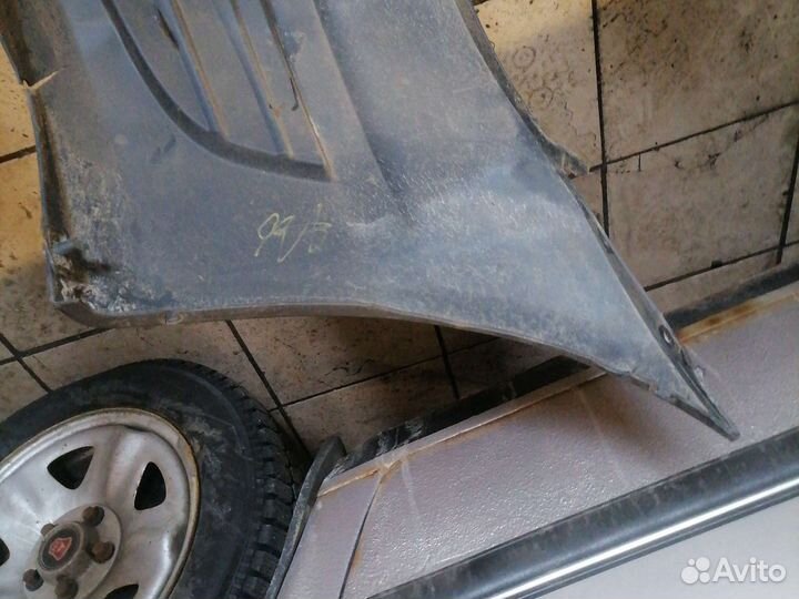 Бампер передний Renault Logan 1 фаза 2
