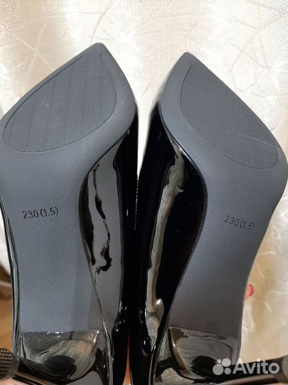 Туфли женские 36 размер на каблуке 8см, новые