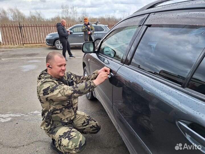 Вскрыть,открыть дверь