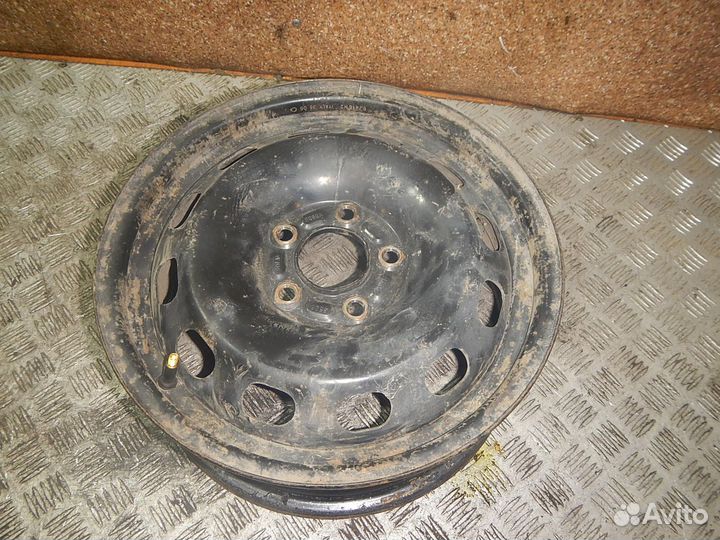 Диск колесный стальной R15 5*108 j6,0 ET52,5 DIA63