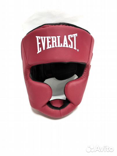 Шлем для бокса everlast blue and red