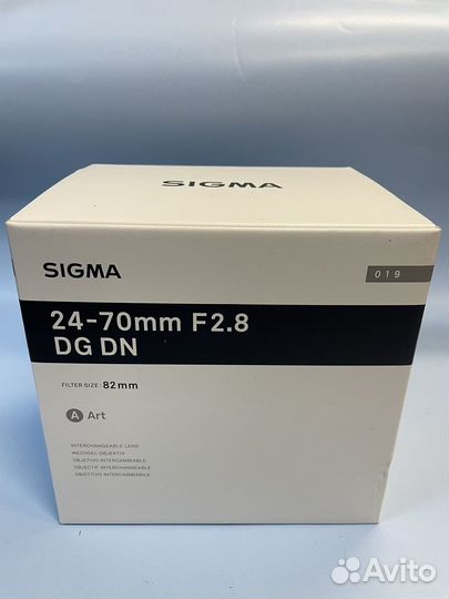 Sigma AF 24-70 mm F2.8 DG DN Art Sony