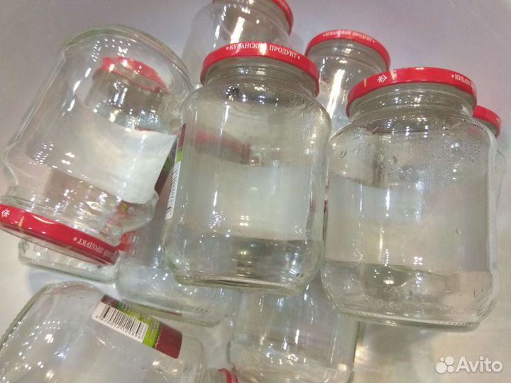 Тара стеклянные с крышкой для закруток