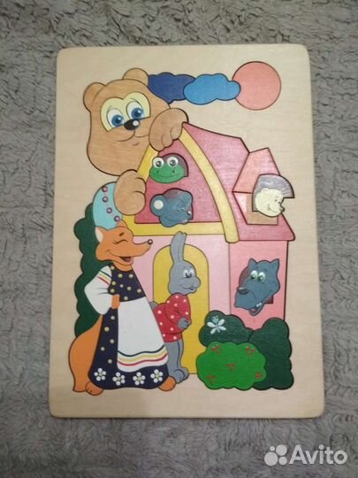 Мозаика новая ссср, деревянный пазл