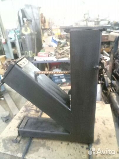 Печь щепочница. Rocket slove