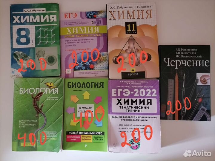 Продам учебные книги б/у