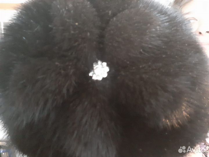 Шапка норковая женская бу