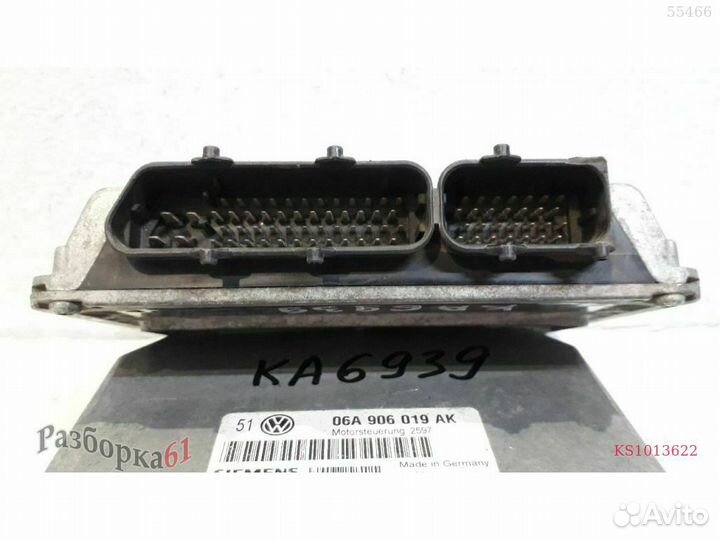 Блок управления двигателя volkswagen golf 4