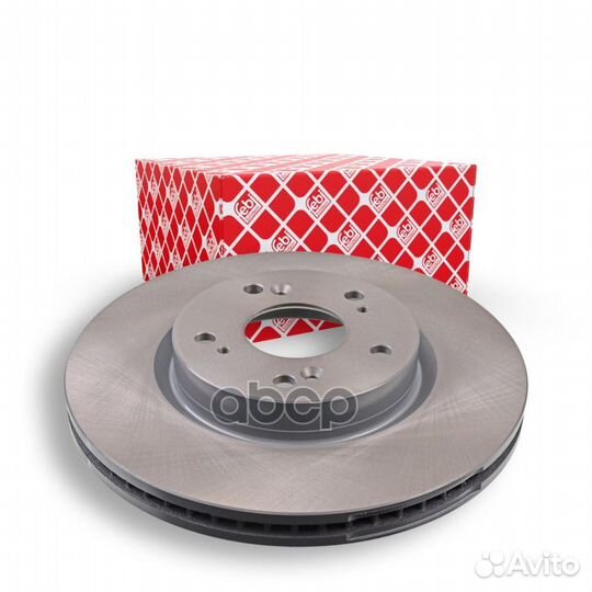 Диск торм пер вент293x25 5 отв (с покрытием)