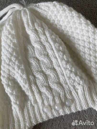 Вязанный комплект для малыша