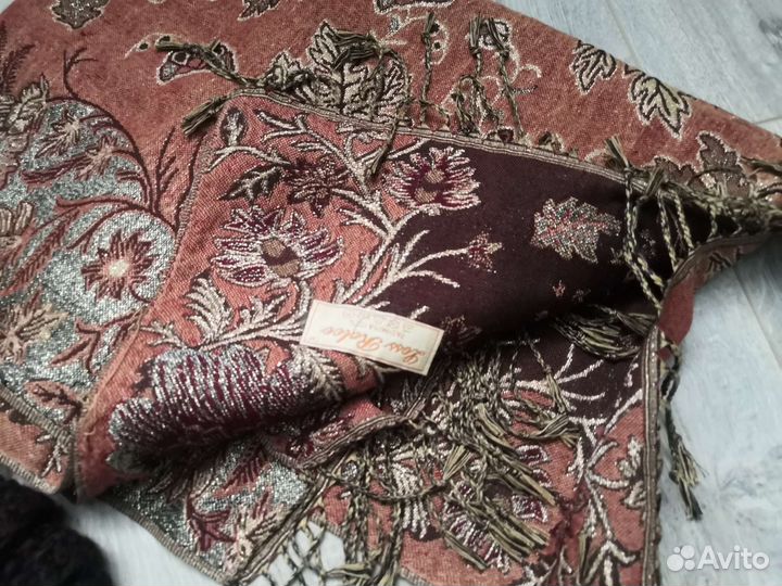 Кашемировый шарф палантин платок новый