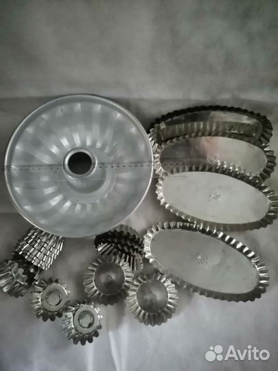 Формы для выпечки, заливного советского периода