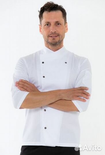 Китель поварской белый