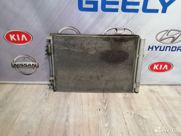 Радиатор кондиционера Hyundai solaris