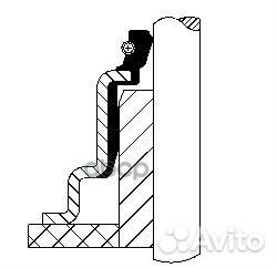 Снят, замена 49472897 Колпачок маслосъемный Cit