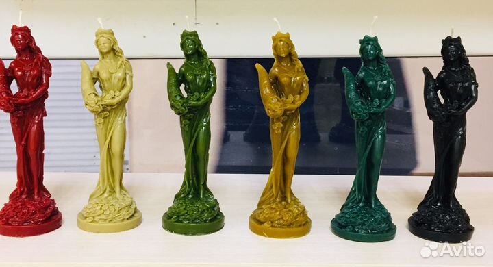 Свеча восковая Богиня Фортуна