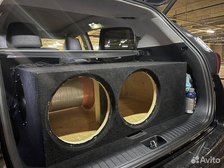 Короб для сабвуфера 2 12