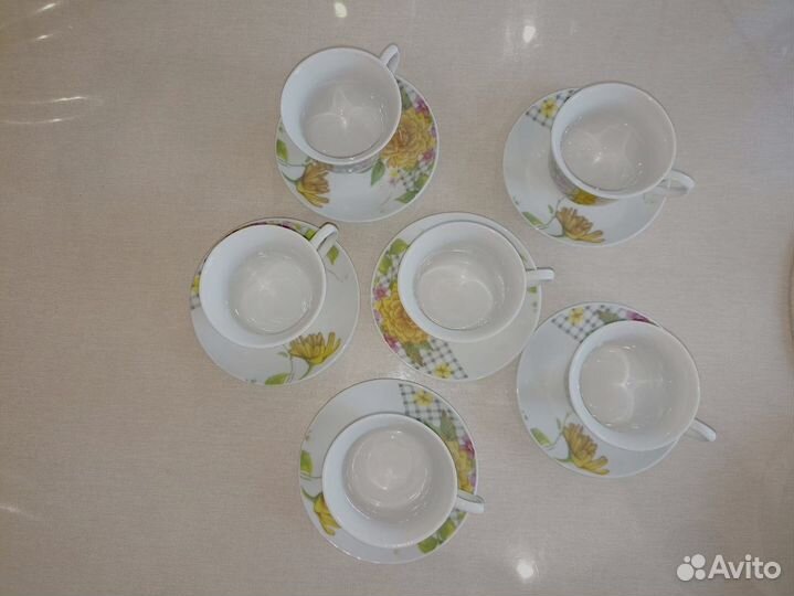 Сервиз чайный 6 персон керамический