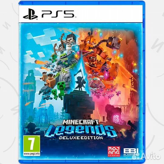 Minecraft Legends Deluxe Edition (Б/У) PS5, русска
