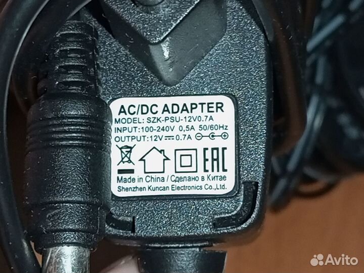 Блоки питания для тв приставок и Wi-Fi роутеров