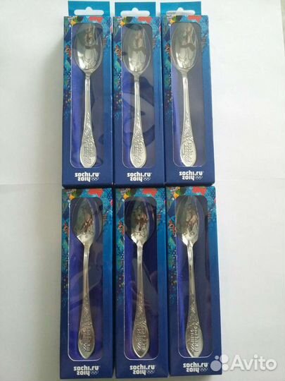 Чайные ложки Сочи 2014