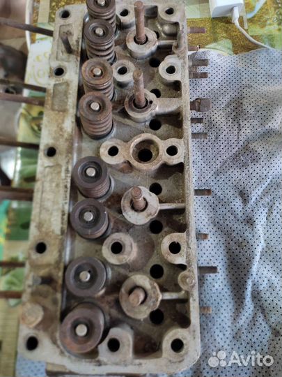 Головка блока цилиндров москвич 407 бу с ремонта