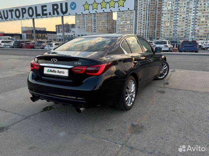 Infiniti Q50 2.0 AT, 2017, 59 200 км