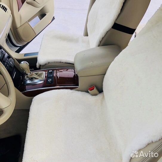 Меховые накидки на сиденья авто