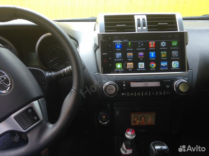 Магнитола для Toyota Prado 150 2014+ с установкой