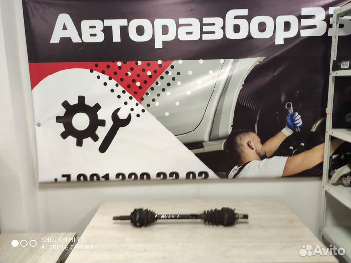 Привод левый Шевроле Авео Т250 1.2