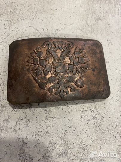 Пряжка царская