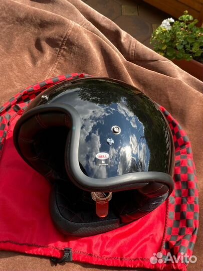 Мотошлем Bell Moto Custom 500 Gloss Black М