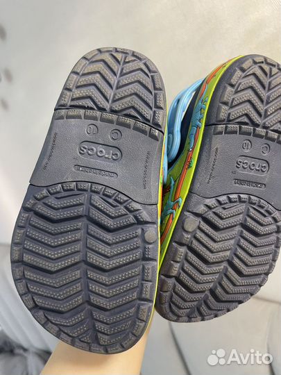 Crocs C10 светящиеся