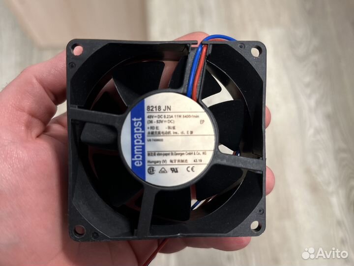 Вентилятор Ebm Pabst 8218 JN