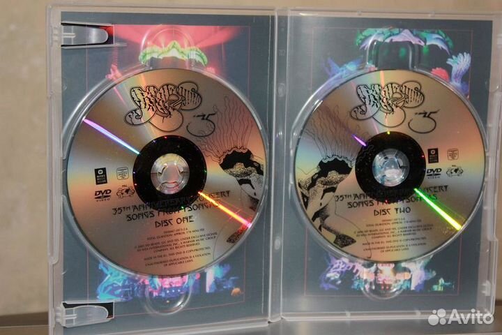DVD Музыка Yes, фирменный