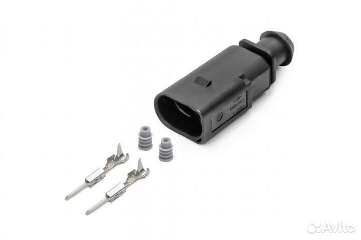 Разъем 1j0973802 2-х контактный компрессора кондиц