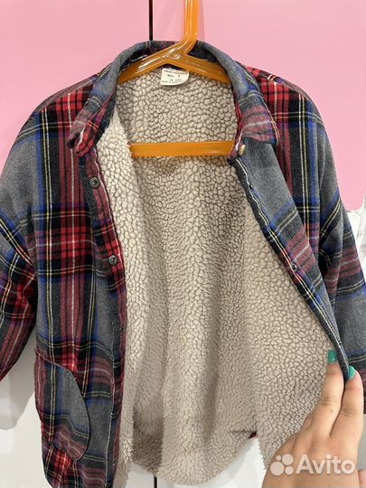 Куртка рубашка для девочки Zara 122