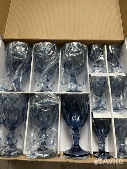 Стаканы с рюмками