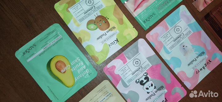 Маски для лица, патчи