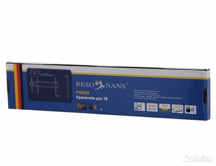 Кронштейн для тв фиксированный Resonans PWH90