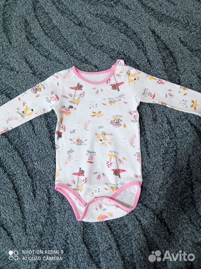 Боди для девочки 80